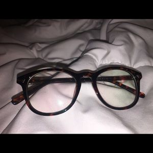 Tortoise shell eyeglasses NON PRESCRIPTION